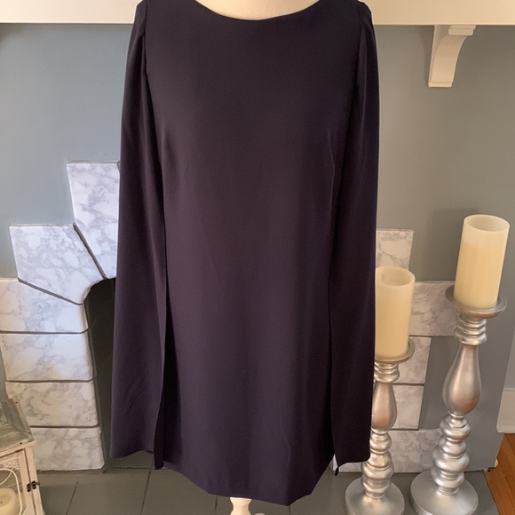 Lauren Ralph Lauren Cape Dress - Picture 4 of 10